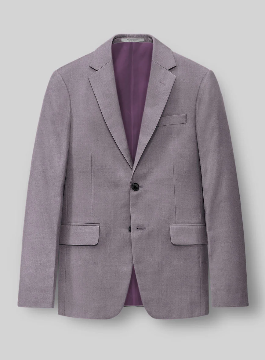 Napolean Wool Lavender Suit - Image 4