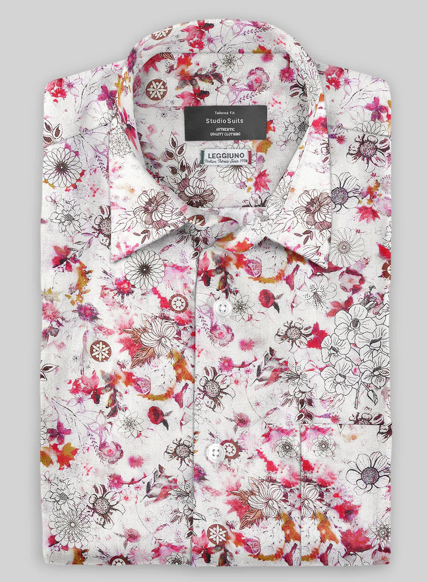 Leggiuno Linen Nara Shirt