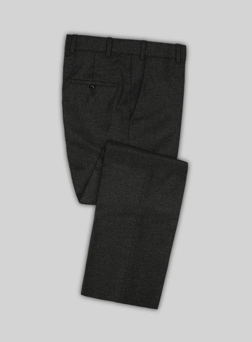 Light Weight Hamburg Charcoal Tweed Suit - Image 6