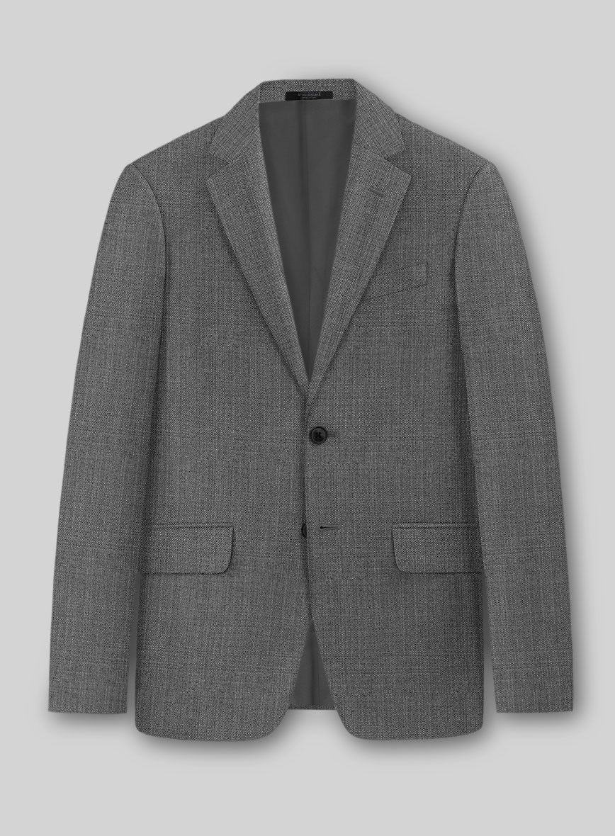 London Loom Bellari Sharkskin Wool Jacket