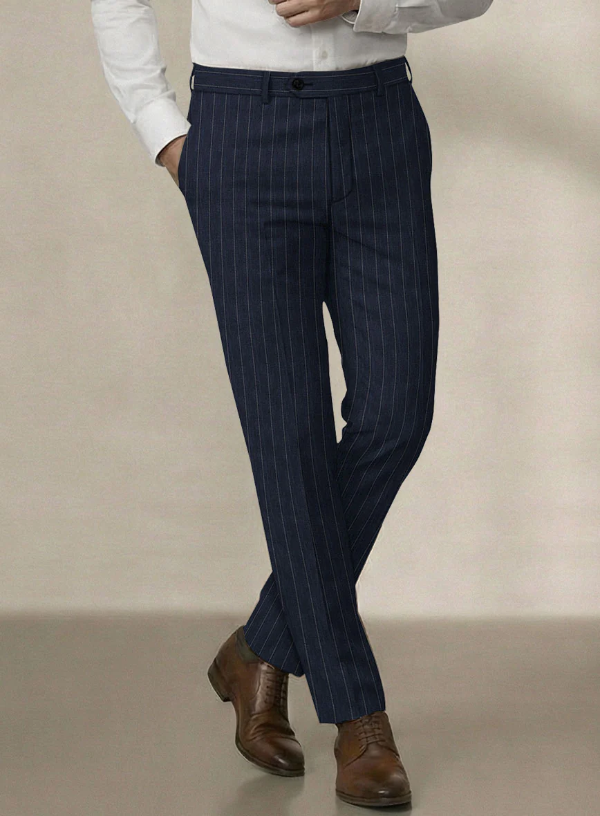 Loro Piana Aquamarine Summer Pants