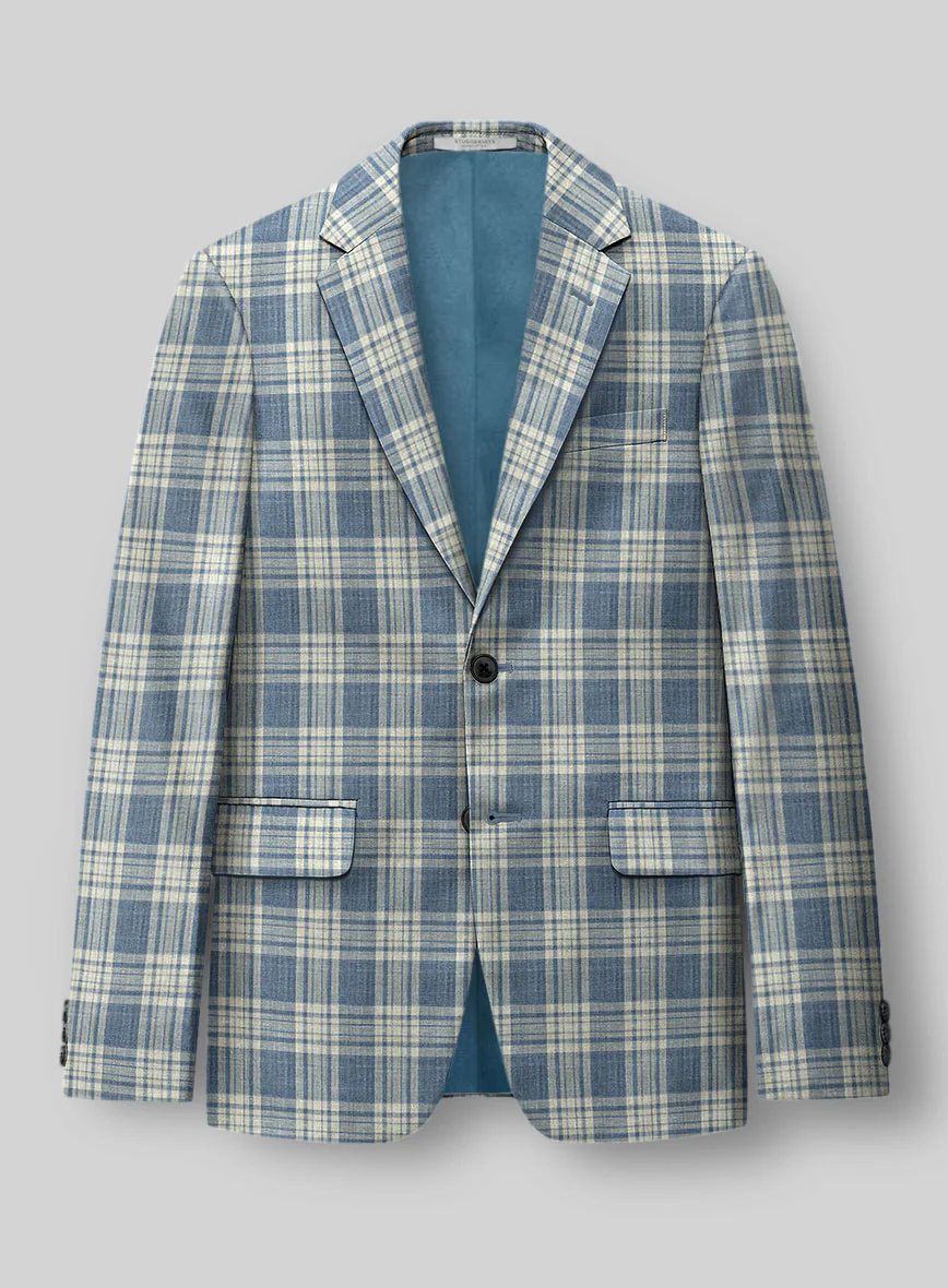 Loro Piana Brillante Wool Silk Linen Jacket