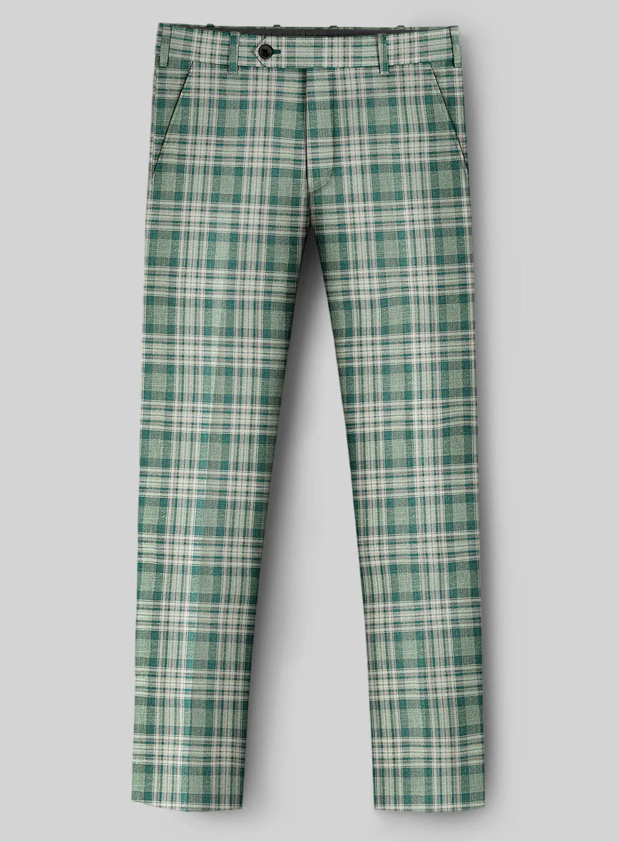 Loro Piana Federico Wool Silk Linen Pants