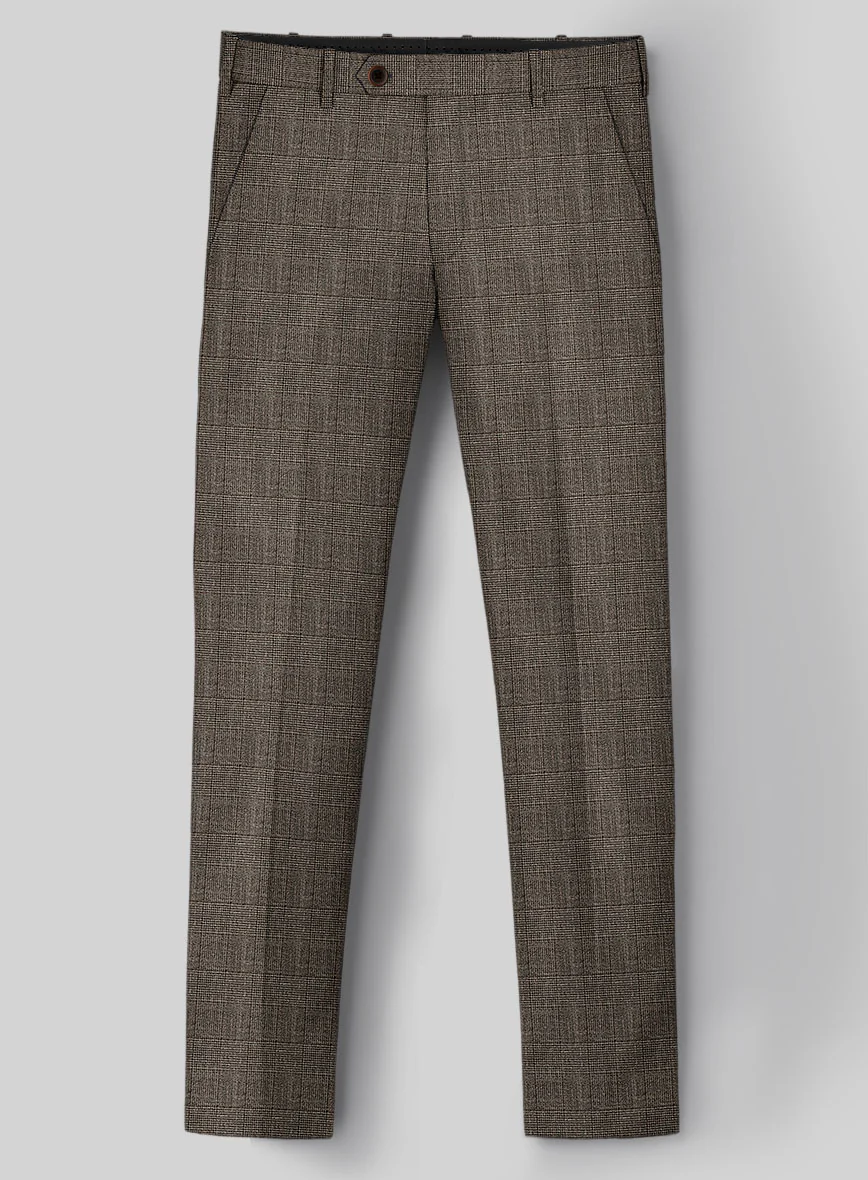 Loro Piana Fioralba Wool Silk Linen Pants