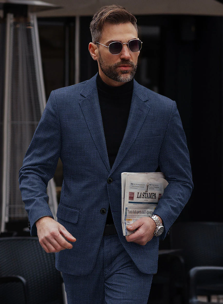 Loro Piana Giacomo Wool Silk Linen Suit - Image 3