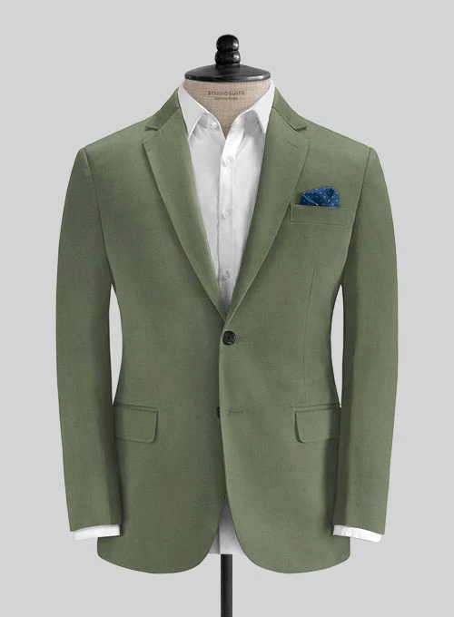 Loro Piana Green Cotton Jacket