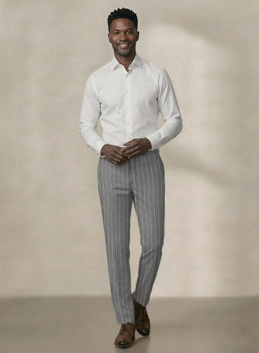 Loro Piana Grisaille Summer Pants - Image 3