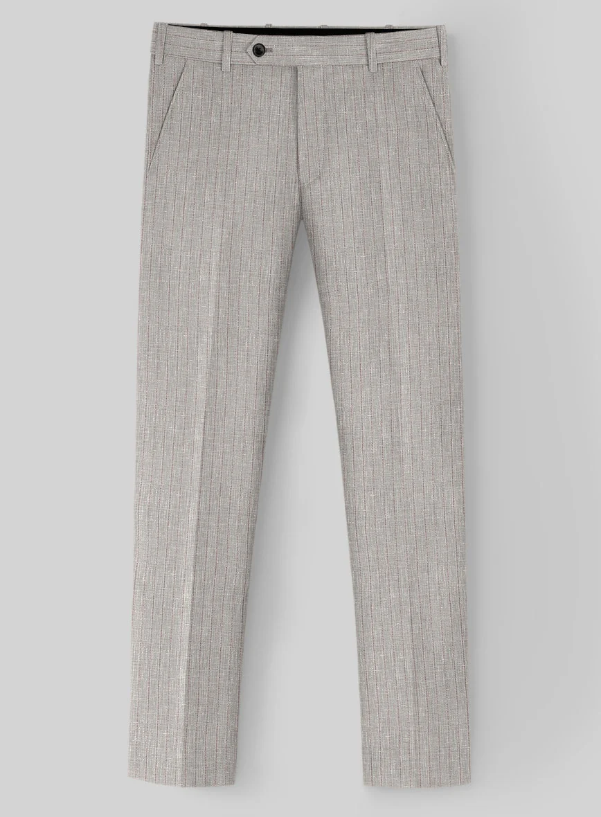 Loro Piana Matias Linen Wool Silk Pants