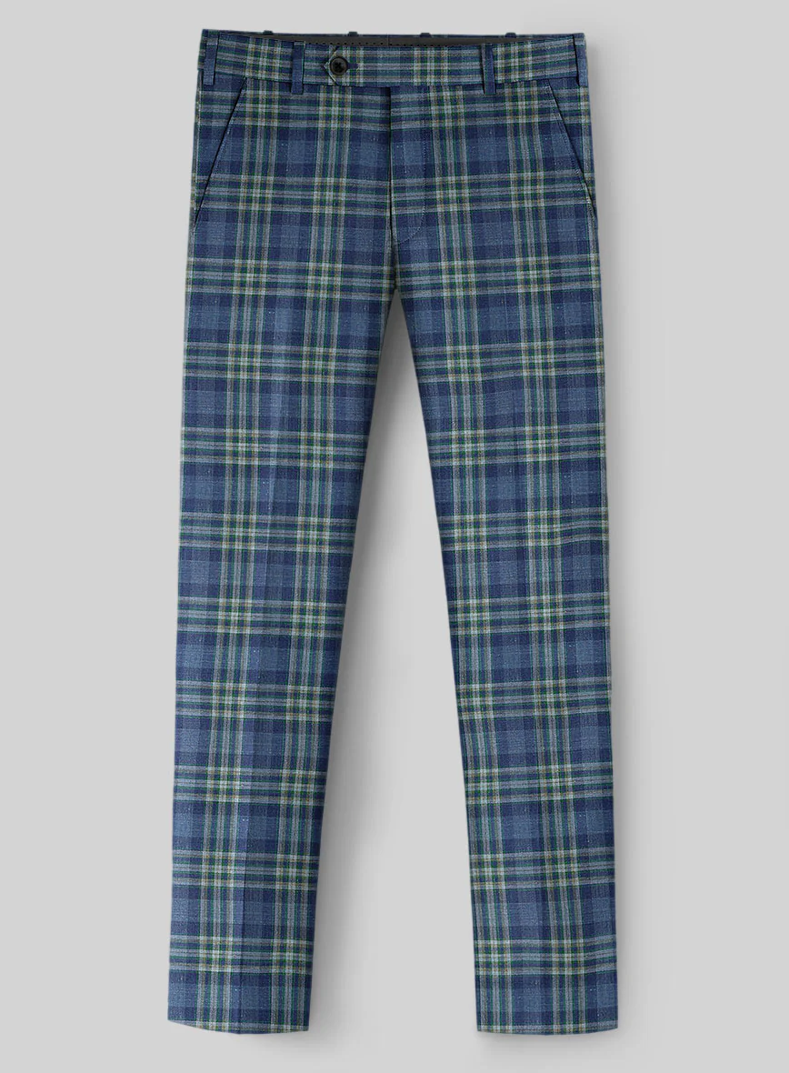 Loro Piana Nicolo Wool Silk Linen Pants