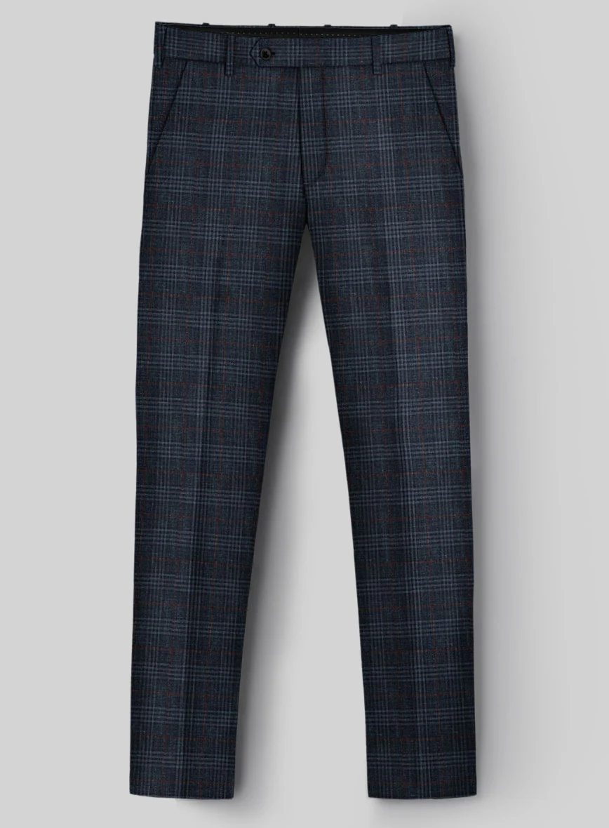 Loro Piana Nieves Wool Silk Linen Pants