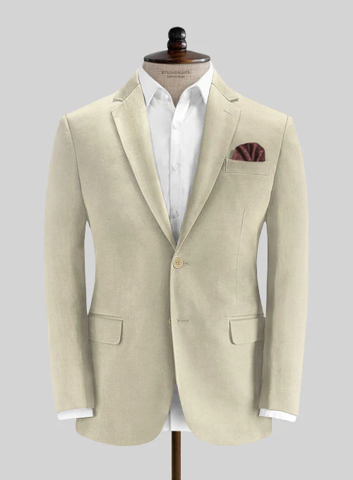 Loro Piana Sand Beige Cotton Jacket