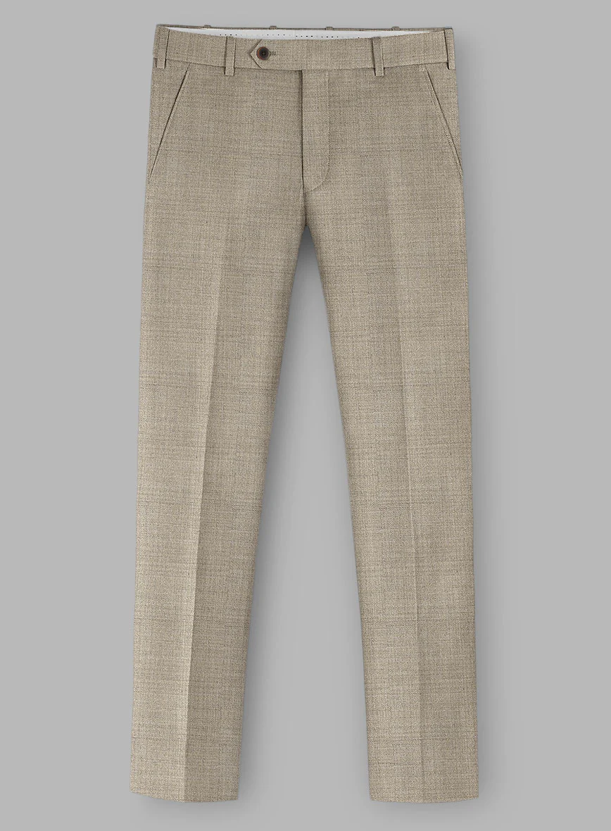 Loro Piana Zelander Light Brown Wool Suit - Image 4