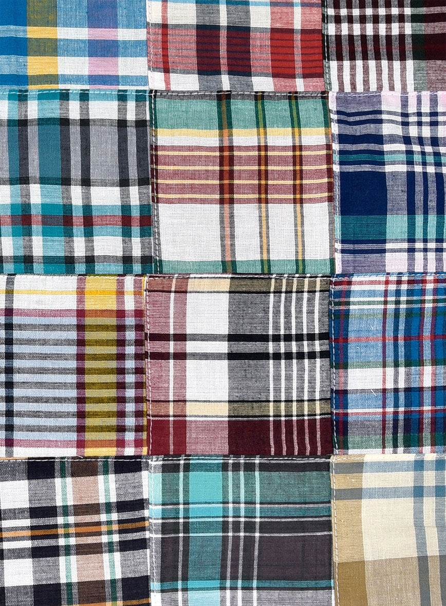 Madras Patchwork Jacket - Image 3