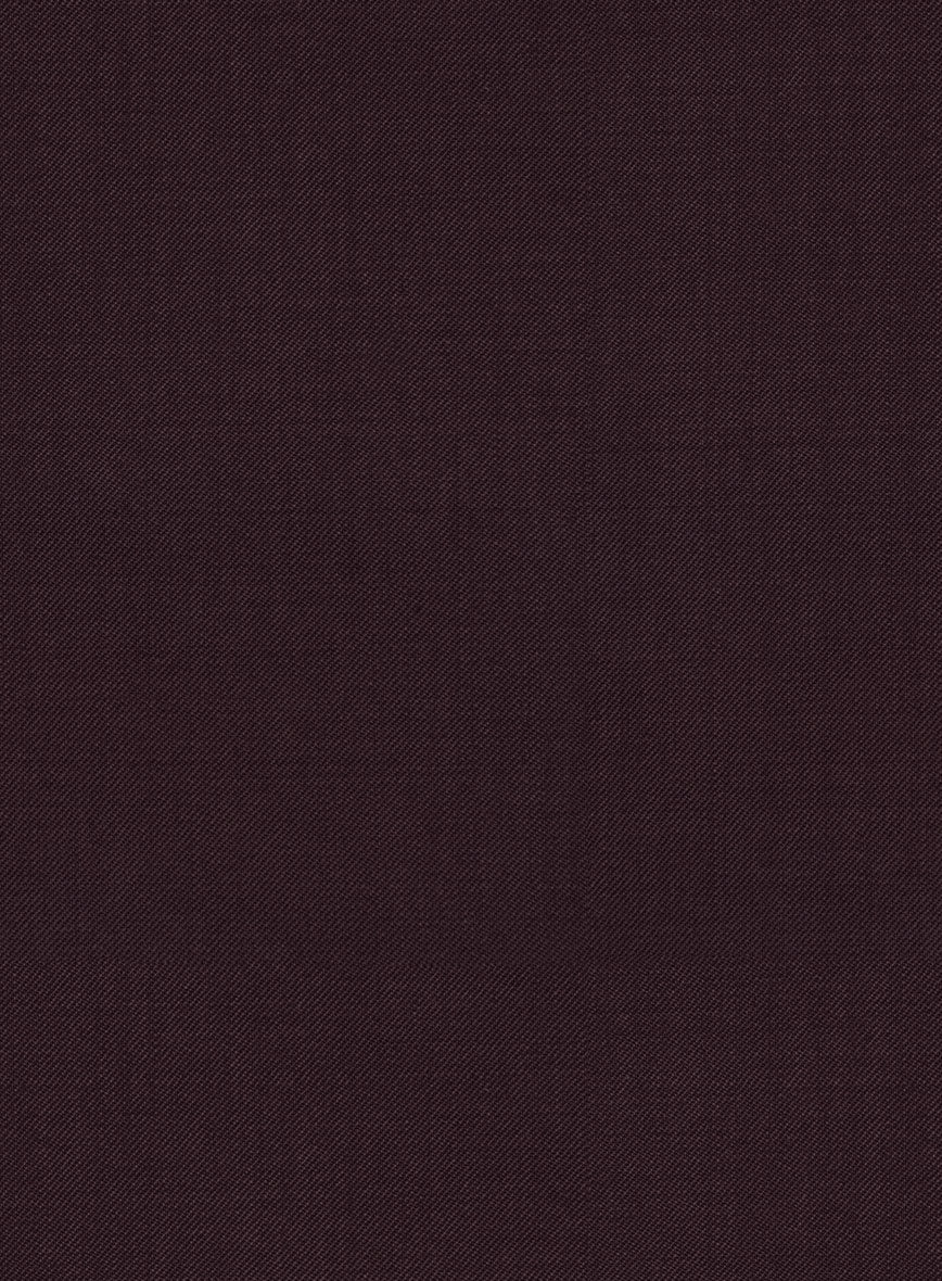 Marco Stretch Dark Wine Wool Suit - Image 7