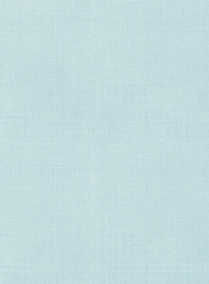 Marco Stretch Light Blue Wool Suit - Image 7