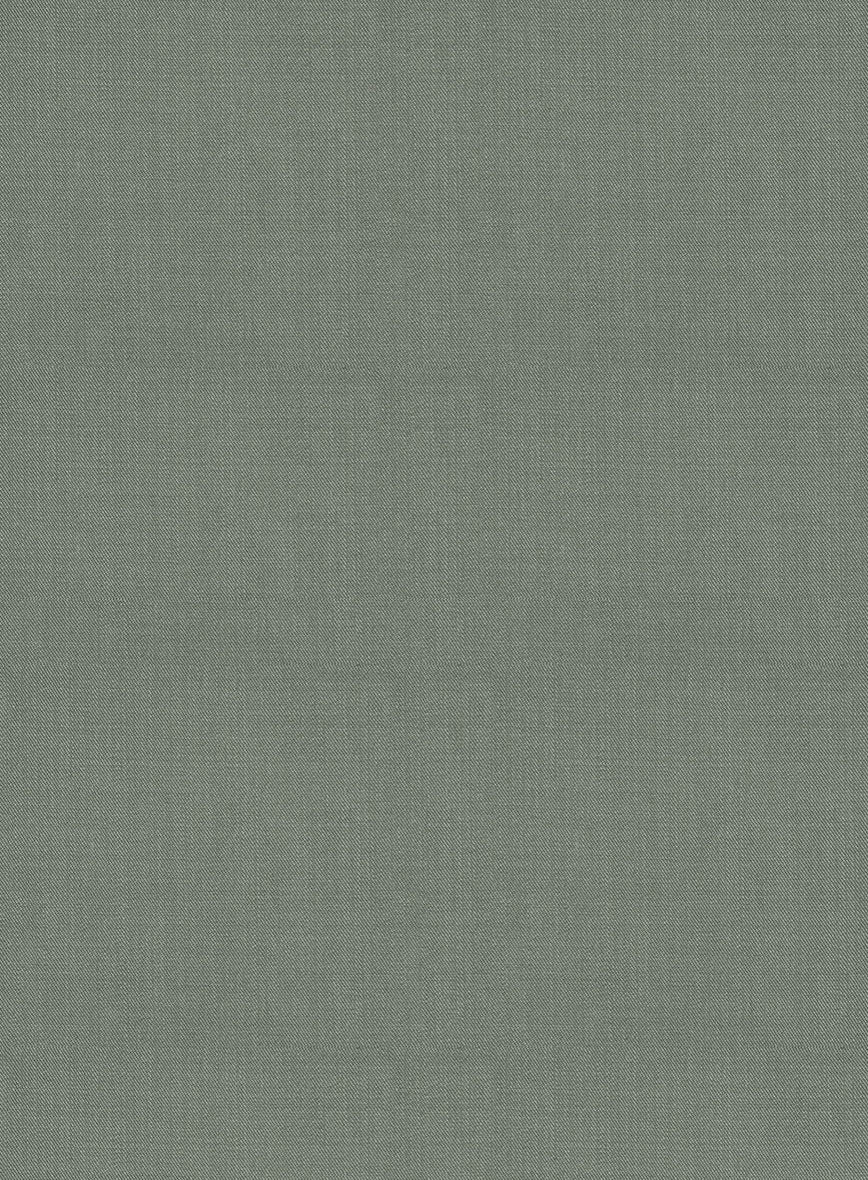 Marco Stretch Oak Green Wool Jacket - Image 3