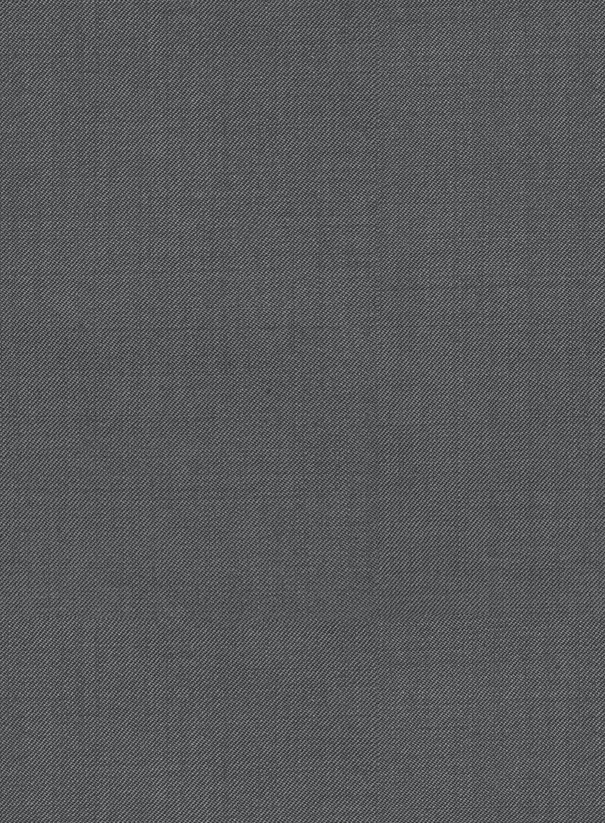 Marco Stretch Steel Gray Wool Pants - Image 3