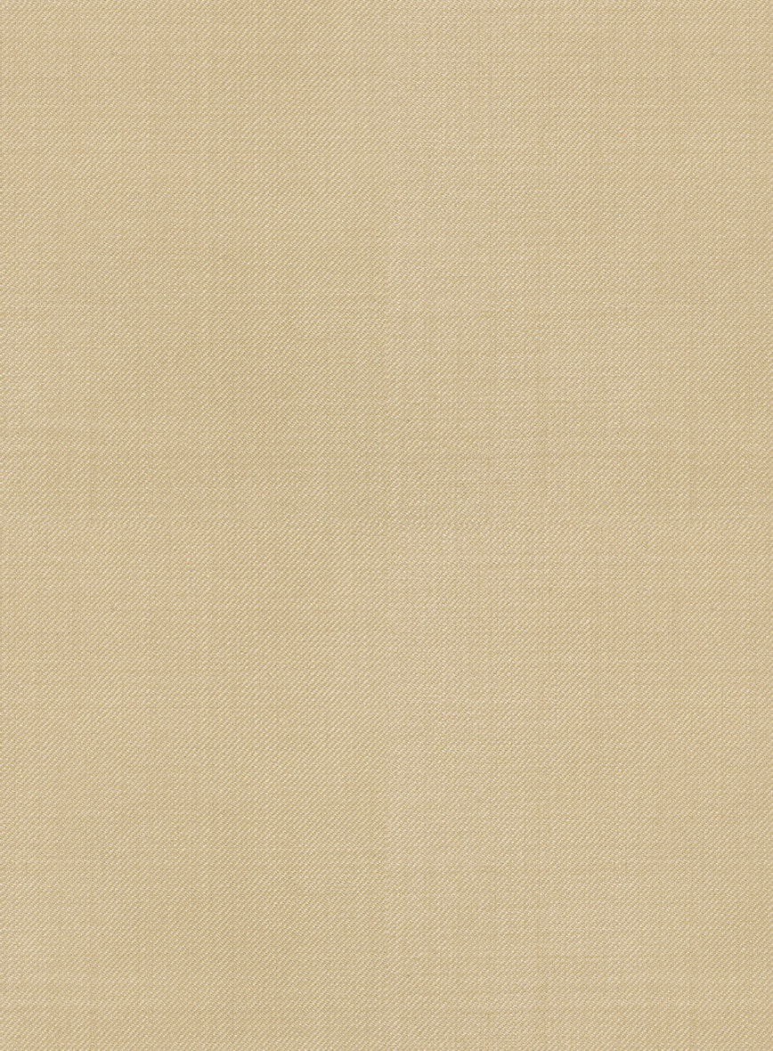 Marco Stretch Tan Wool Jacket - Image 3