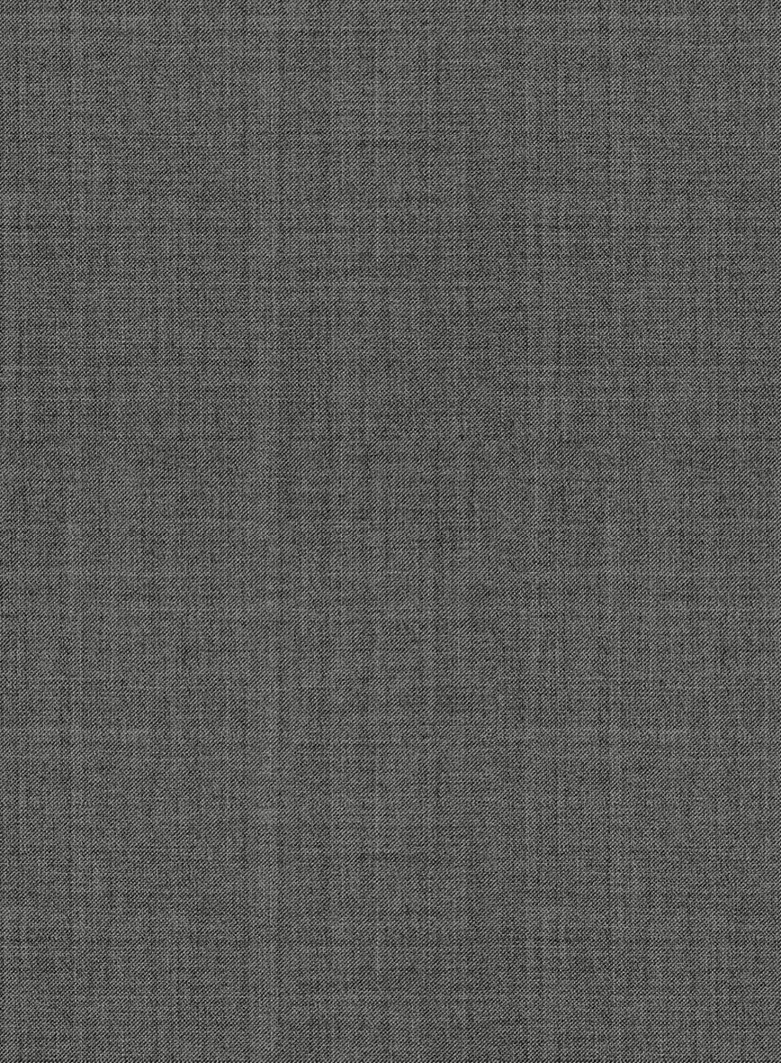 Marco Stretch Worsted Gray Wool Jacket - Image 3