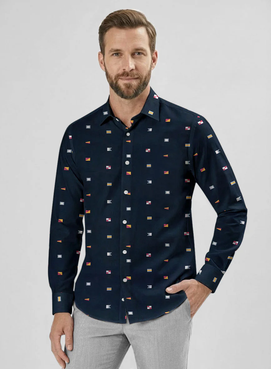 Mariner Signal Cotton Shirt