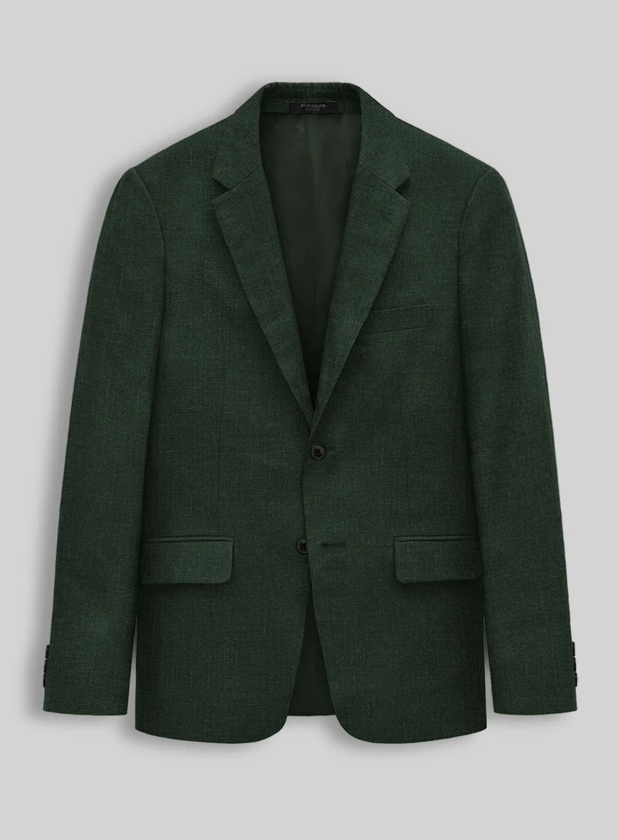 Martini Green Linen Jacket