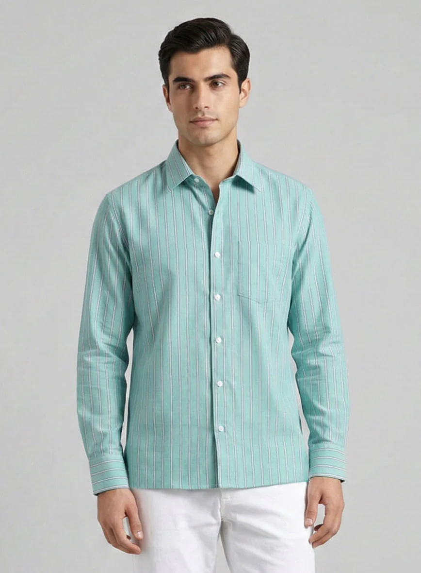 Meadow Track Cotton Shirt