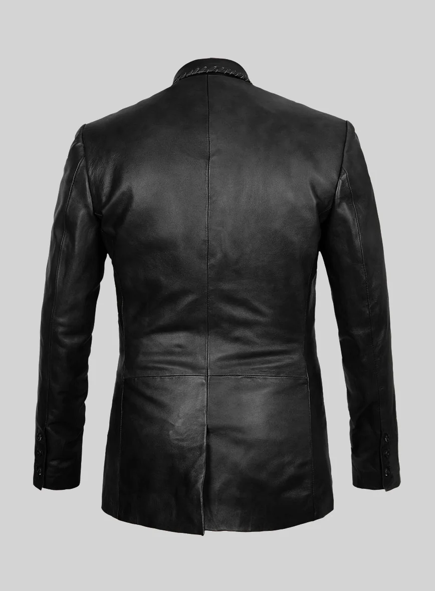 Medieval Leather Blazer - Image 3