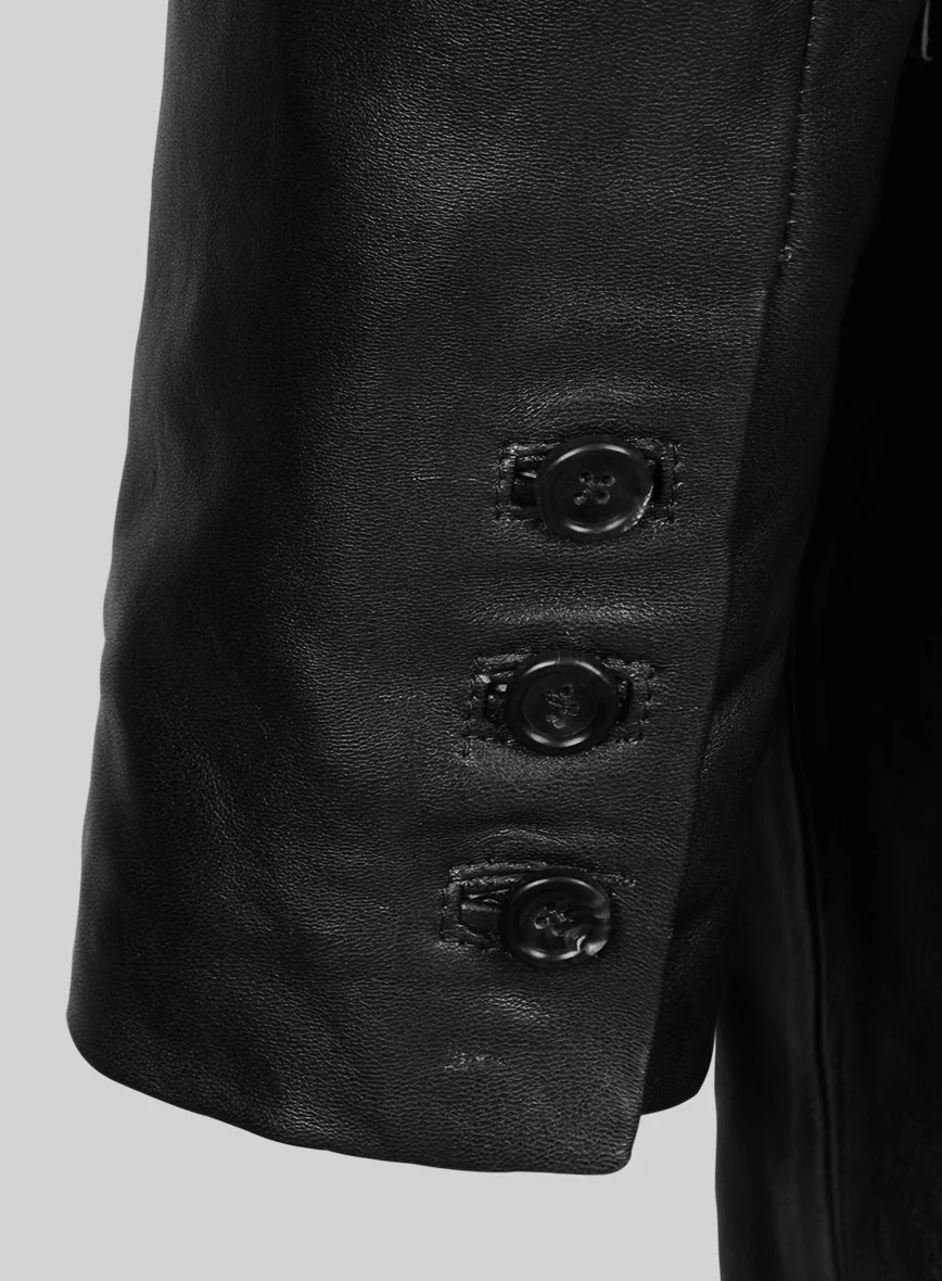 Medieval Leather Blazer - Image 6