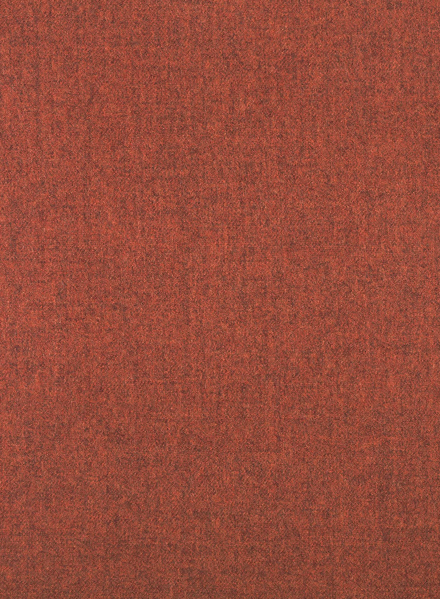 Melange Titan Rust Tweed Double Breasted Jacket - Image 2