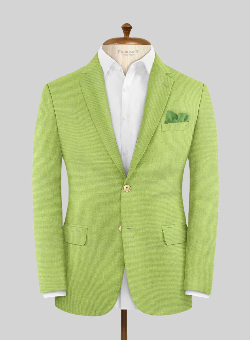 Muted Neon Green Jacket - Image 3