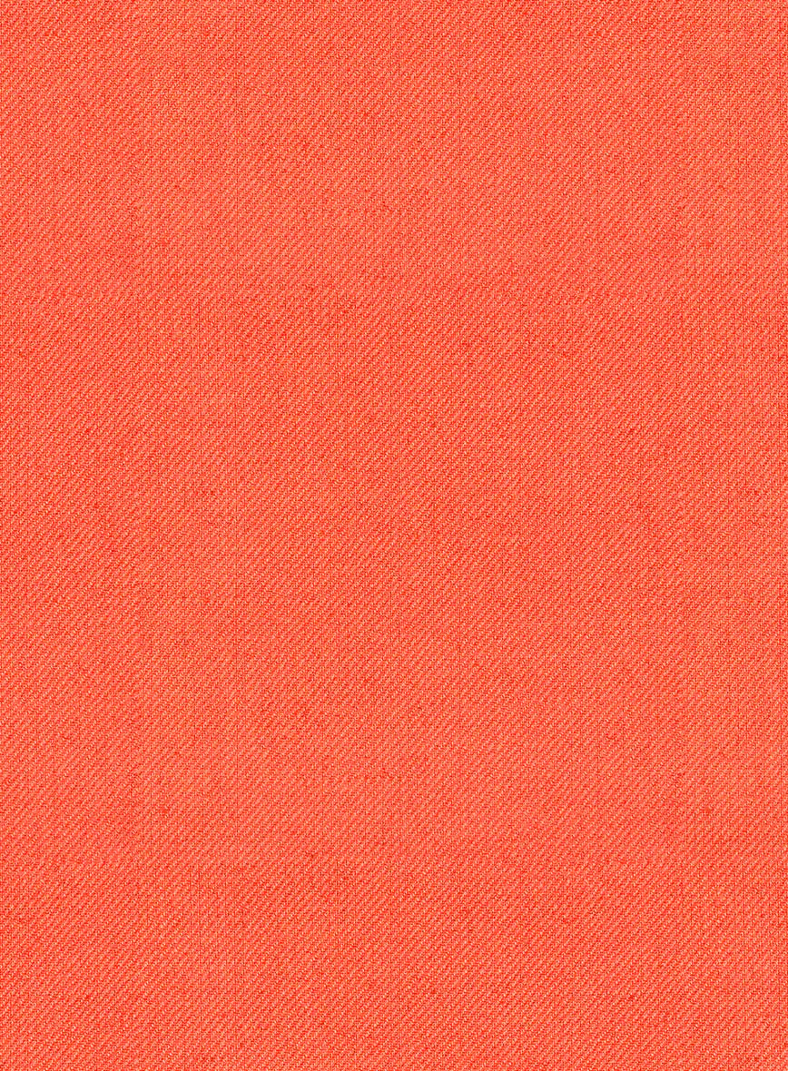 Muted Neon Orange Pants - Image 3