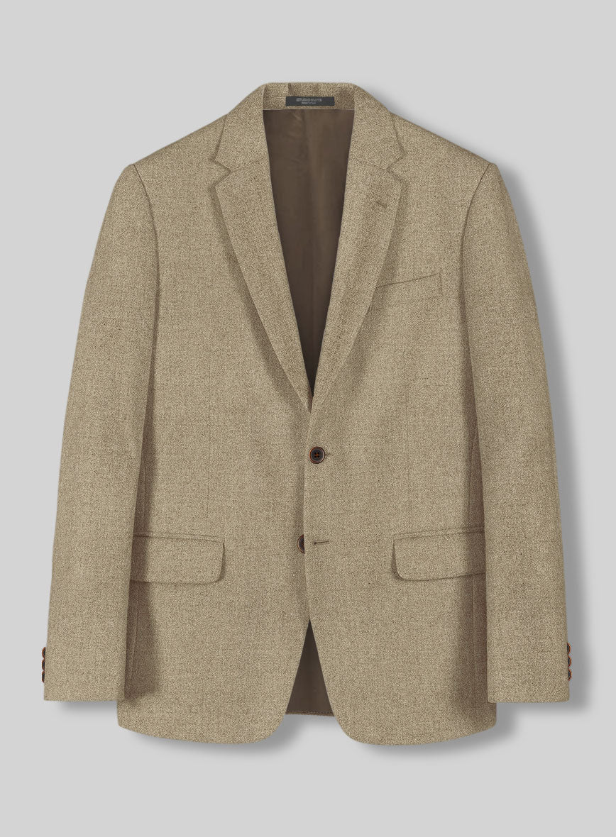 Naples Barista Beige Tweed Jacket