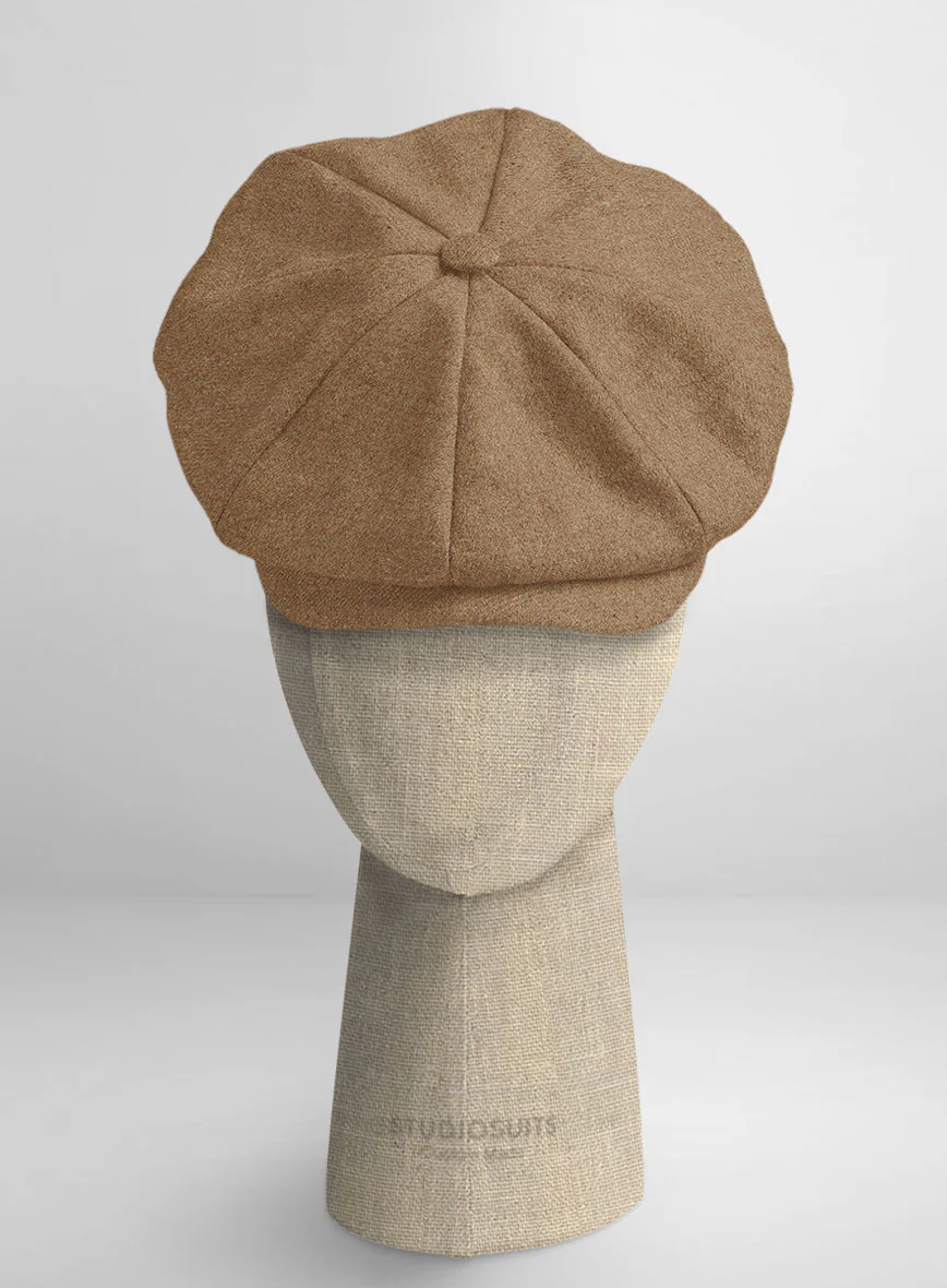 Naples Biscotti Tweed Newsboy Cap