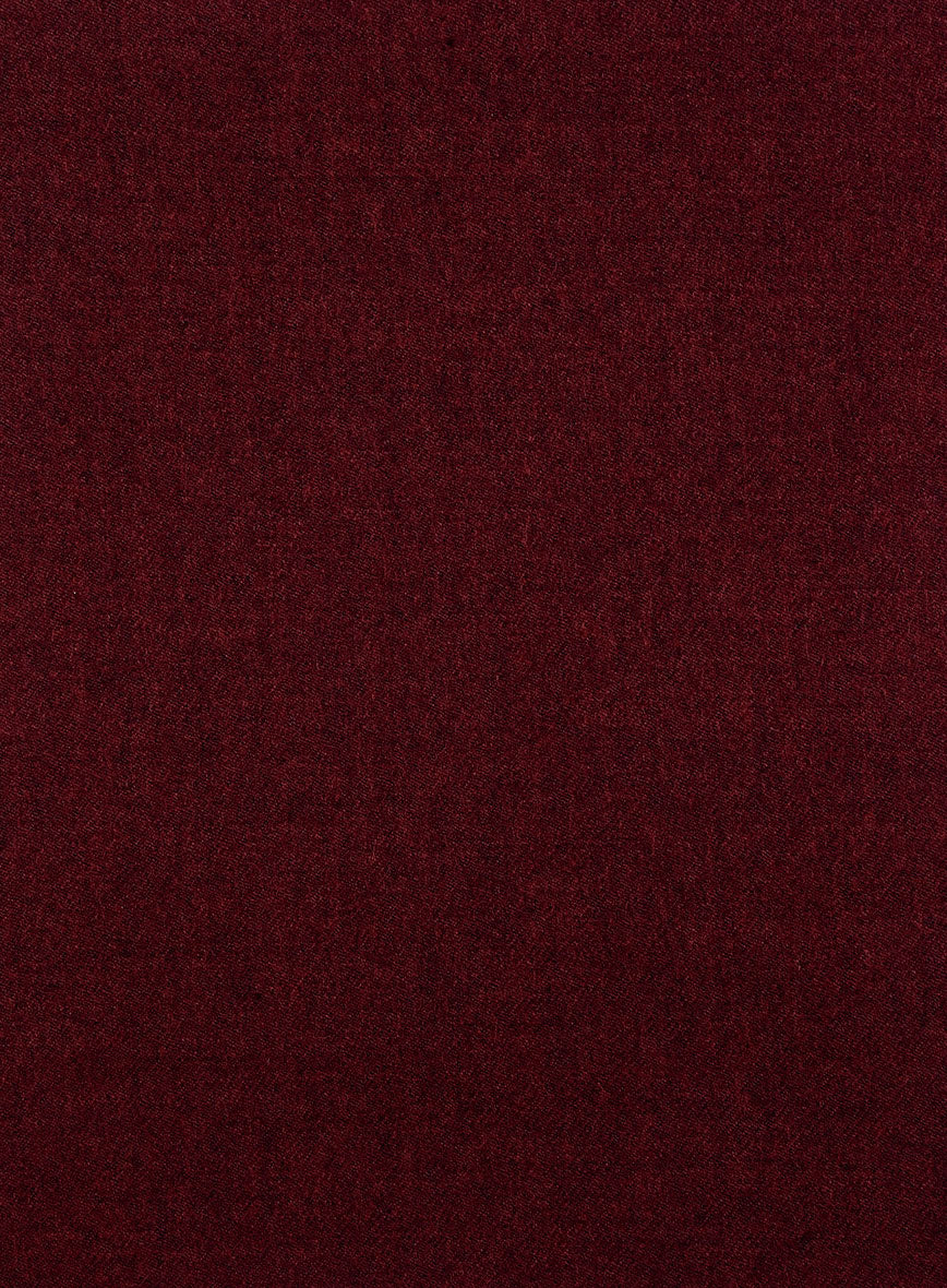Naples Burgundy Tweed Jacket - Image 2