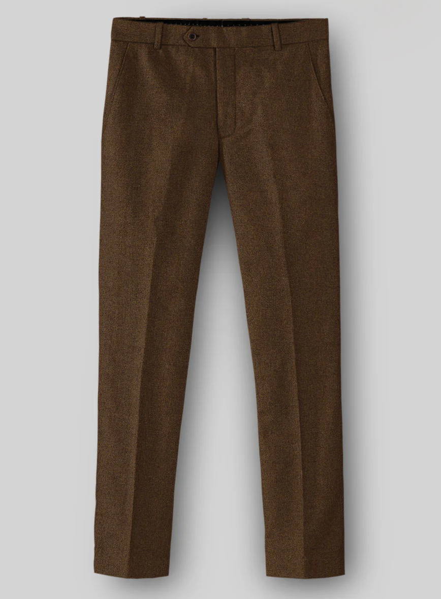 Naples Caffe Brown Tweed Pants