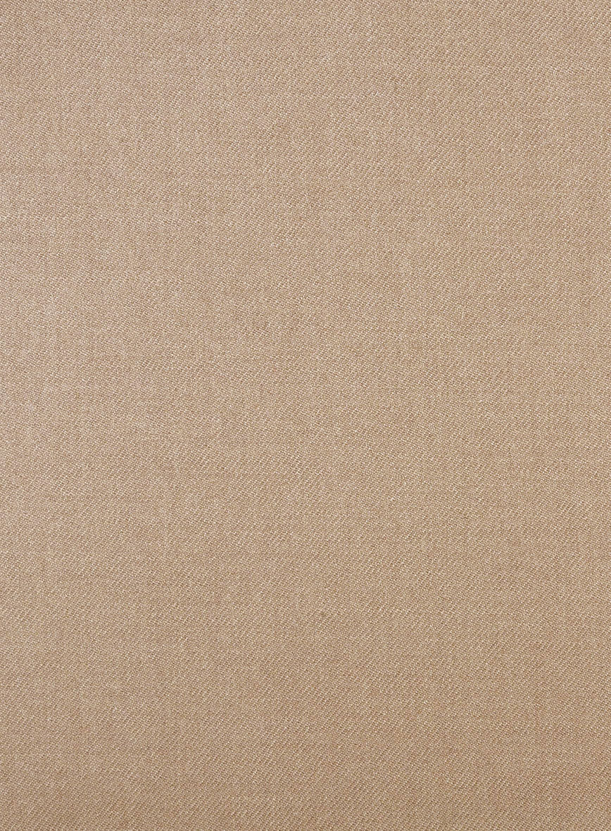 Naples Champagne Tweed Double Breasted Suit - Image 4