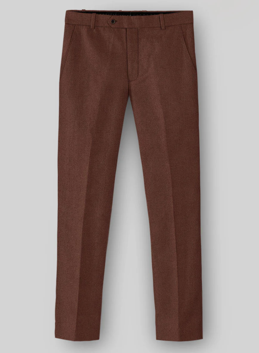 Naples Chestnut Tweed Pants