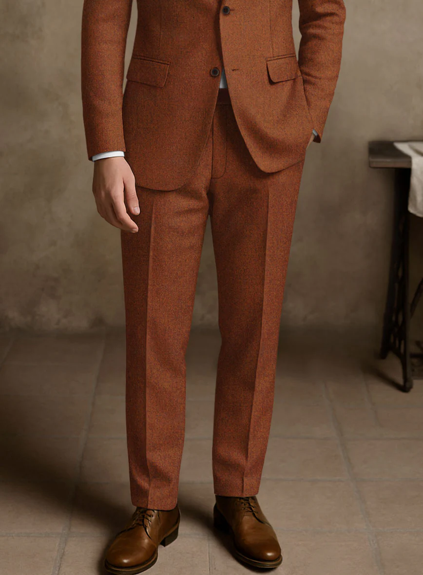 Naples Cosmic Tan Tweed Pants - Image 3