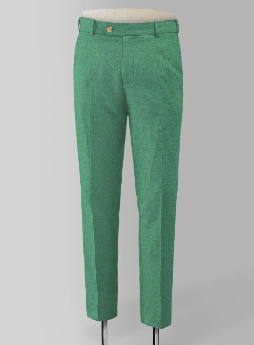 Naples Derby Green Tweed Suit - Image 4