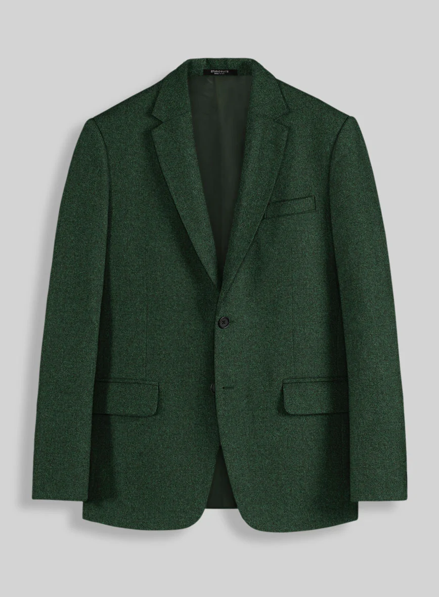 Naples Emerald Green Tweed Jacket