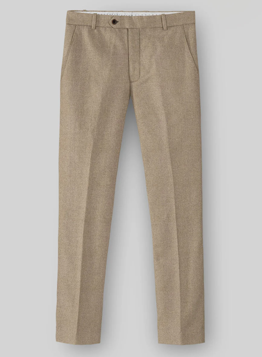 Naples Gondola Beige Tweed Pants