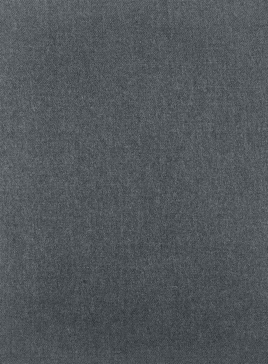 Naples Gray Tweed Double Breasted Suit - Image 4
