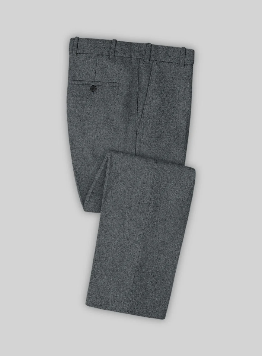 Naples Gray Tweed Pants - Image 3