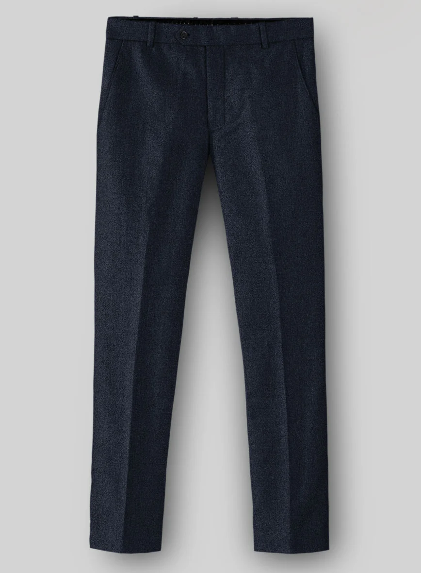 Naples Jet Blue Tweed Suit - Image 6