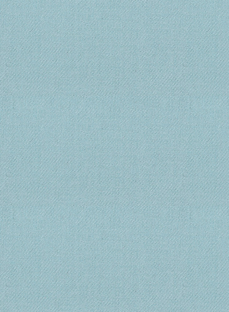 Naples Light Blue Tweed Pants - Image 3