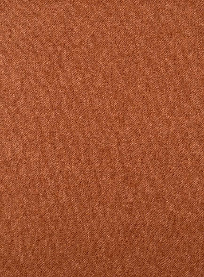 Naples Maitai Orange Tweed Double Breasted Suit - Image 4