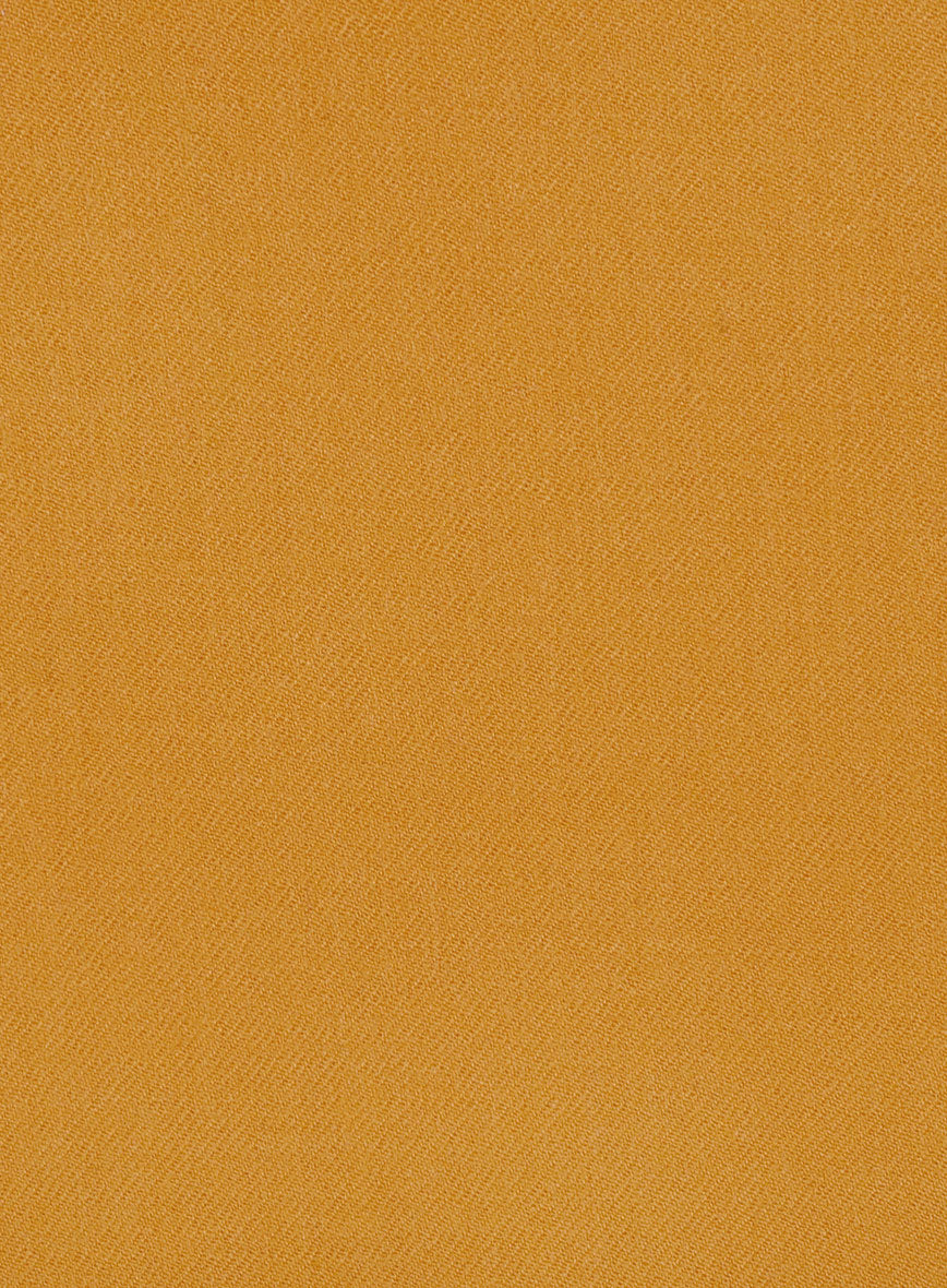 Naples Mimosa Yellow Tweed Double Breasted Suit - Image 4