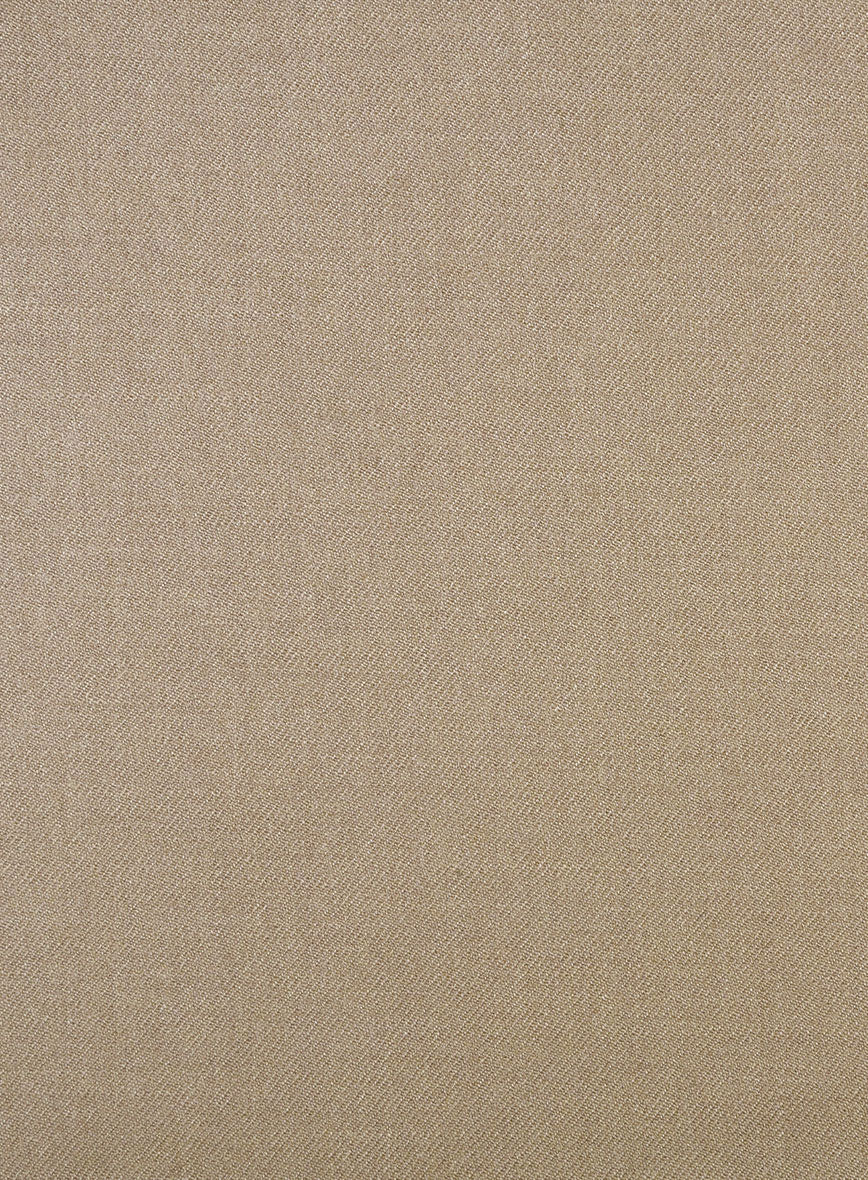 Naples Muted Beige Highland Tweed Trousers - Image 5