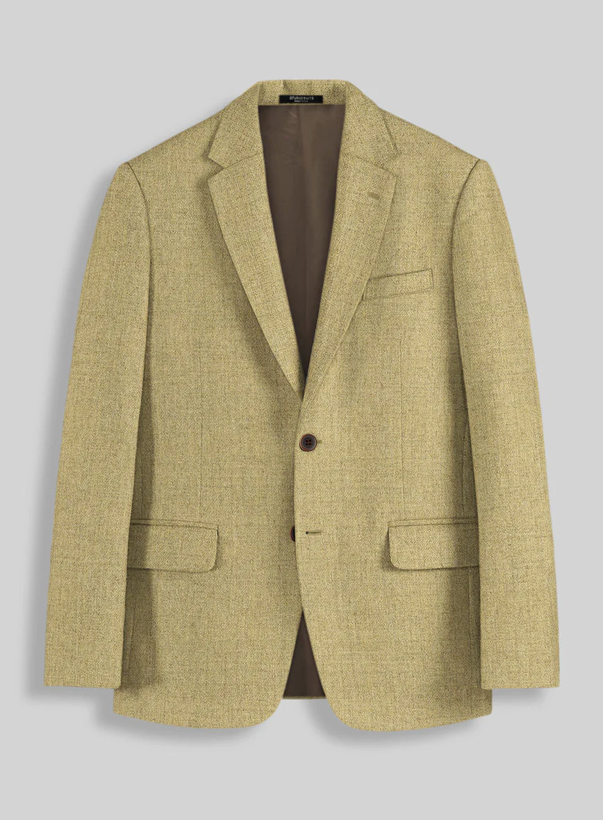 Naples Ochre Yellow Tweed Jacket