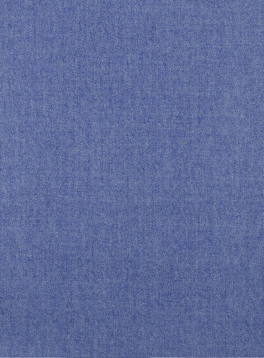 Naples Paris Blue Tweed Double Breasted Suit - Image 4